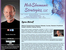 Tablet Screenshot of holoshamanicstrategies.org